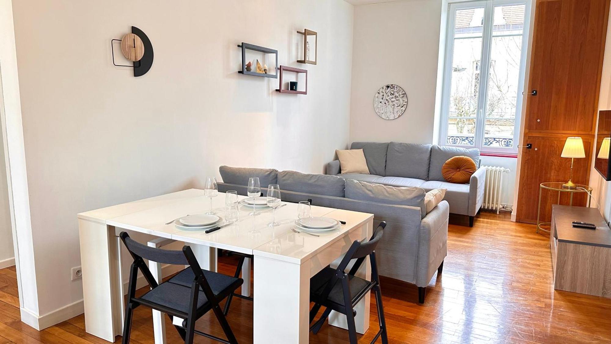 Ferienwohnung La Chouette De Dijon Exterior foto